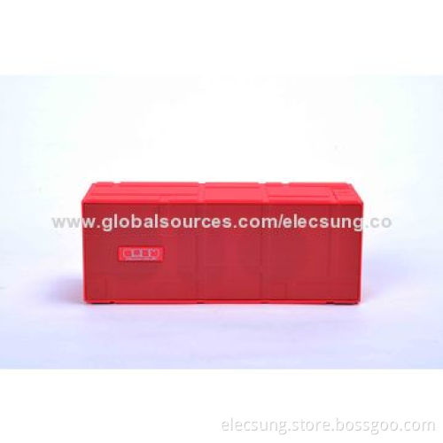 Mondrian Style Portable Speakers, 1,200mAh Battery, Crystal Box Packaging, Great Music Player
